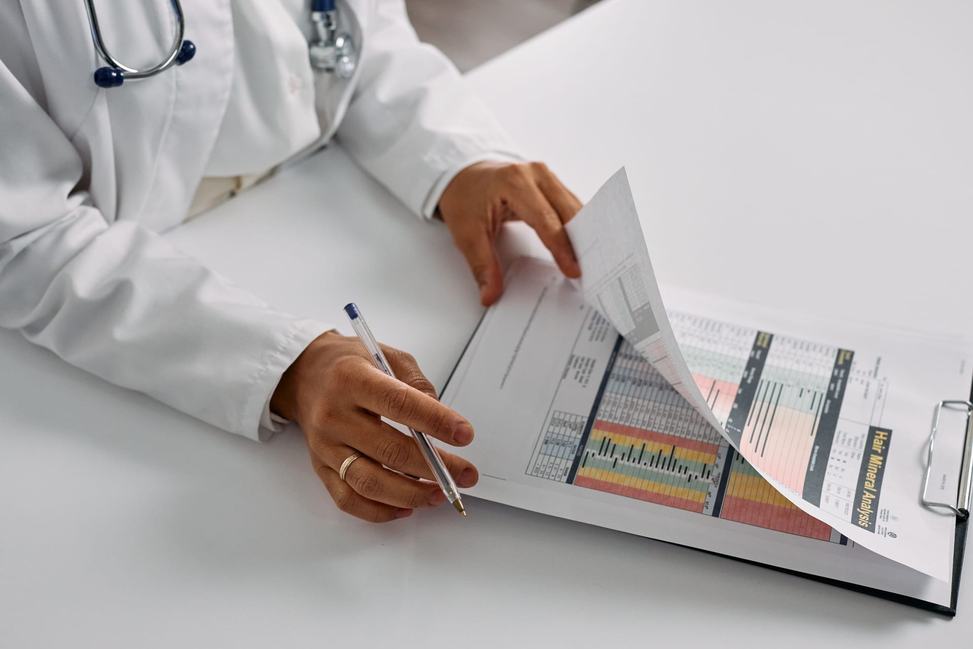Doctors in consultation